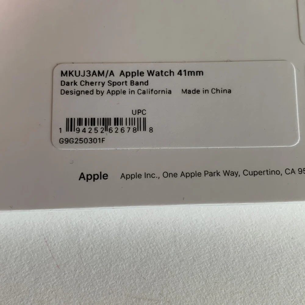 Apple Sport Band for Apple Watch™ 41mm - Dark Cherry